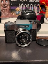 Zeiss Ikon CONTAFLEX 126 SLR Camera with Hard Case  lens and cap