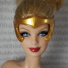HAT 1/6 FASHION DOLL YOUNG DIANA WONDER WOMAN TIARA CROWN ACCESSORY FOR DIORAMA