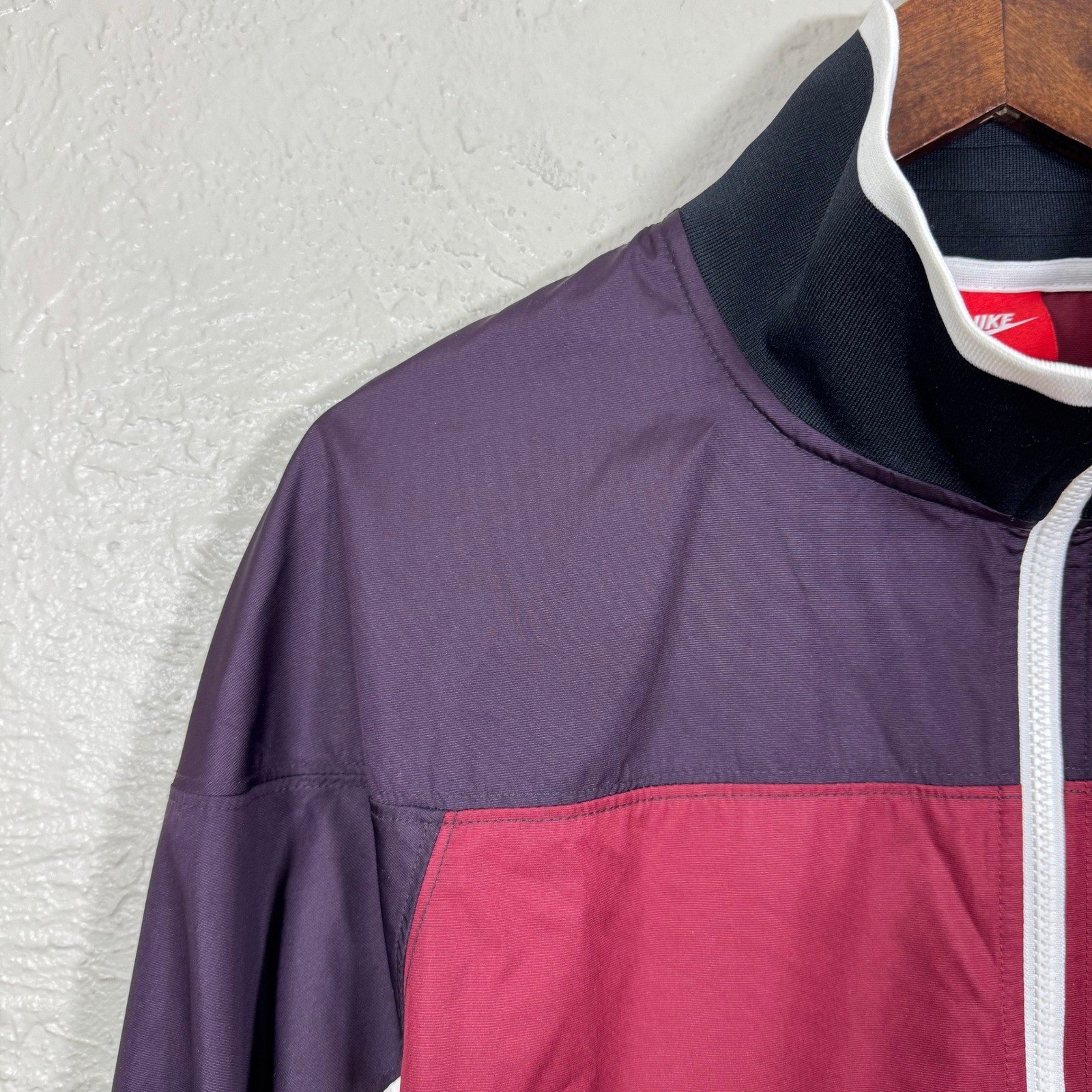 SACAI X NIKE Nike Sportswear Track Jacket Medium Colorblock Retro Giacca a vento sportiva 886946