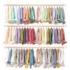POVETIRE Headband Holder Bows Organizer for Girls Large Storage Capacity