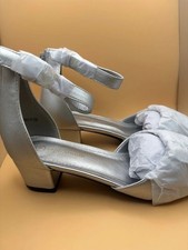 New Hehainom Silver Kids Flats Size
