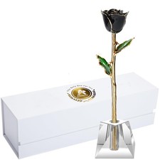 Gold Dipped 24K Rose, 24K Gold Rose Made from Real Rose - Unique Design Gold ...