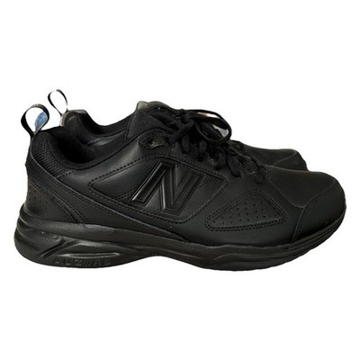 New Balance 623 V3 MX623AB3 Black Men's 10 Leather Low Top Athletic Sneakers