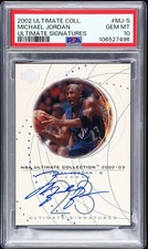 Michael Jordan 2002 Ultimate Signatures Auto PSA 10 Autograph Gem Mint