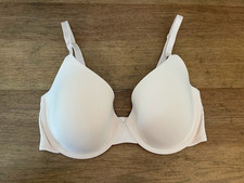 Victoria's Secret Pink Fizz Lace Back 34C T-Shirt Lightly Lined Demi Bra VS