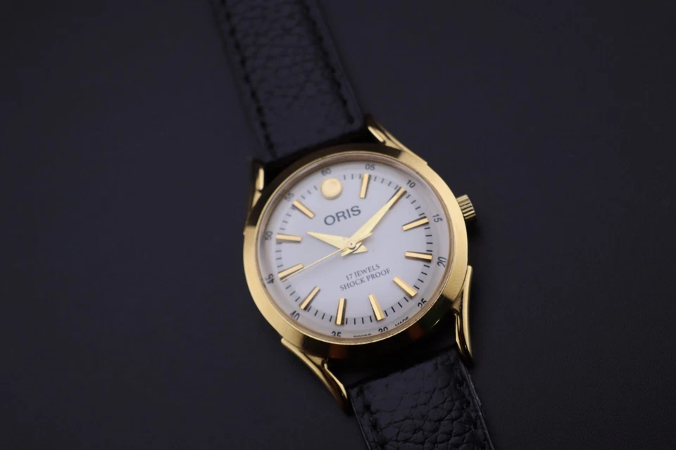 Reloj de pulsera vintage ORIS suizo cuerda manual clásico mecánico coleccionable para hombre Foto 4 de 4