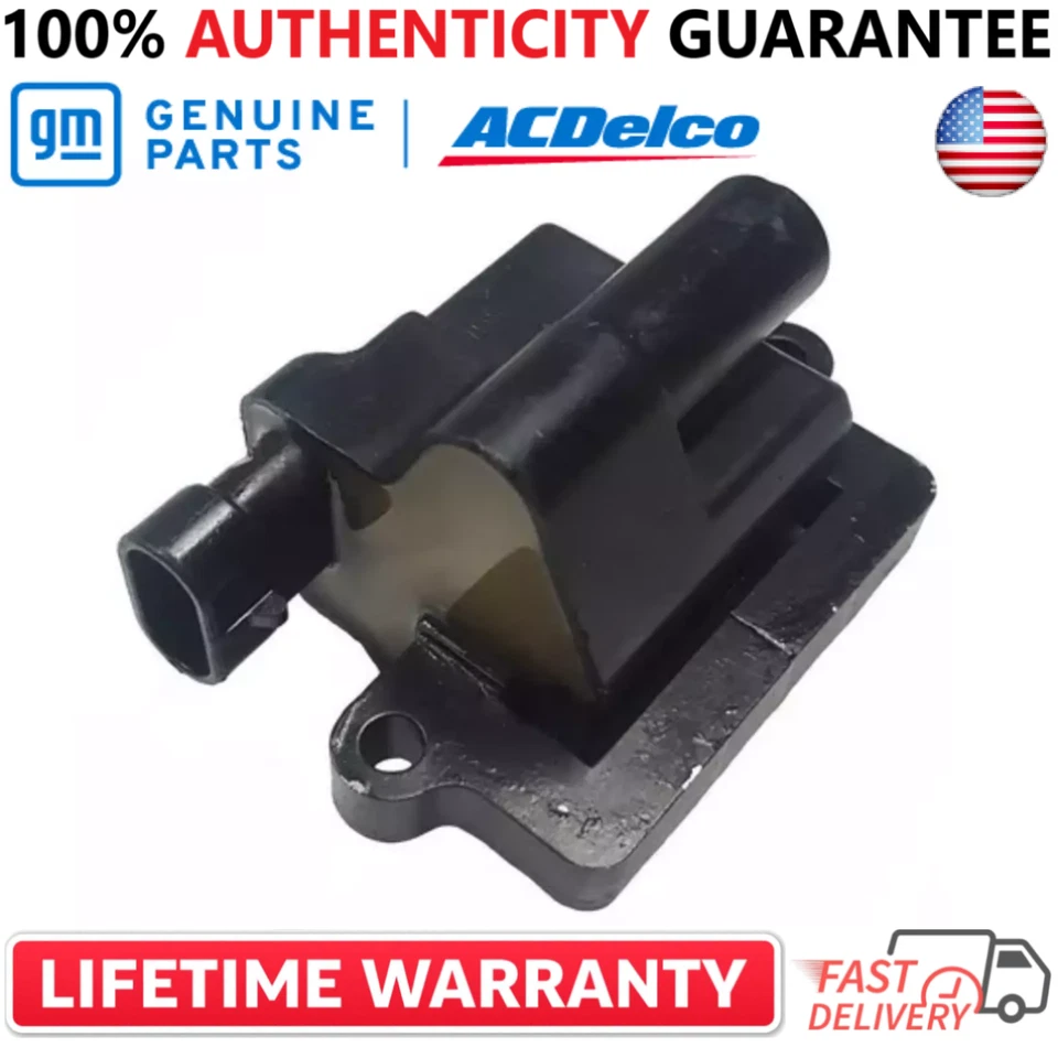 Bobinas de encendido x8 GENUINAS 12558693 ACDELCO para Chevrolet GMC Cadillac 1999-2009 Foto 2 de 4