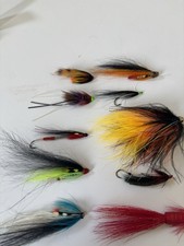 Scottish Salmon Tube Flies - Vintage New Stock - X10 - Unused - Lovely Selection