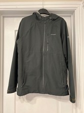 craghopper green jacket with hood size medium