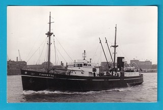 Original PC Size Real Photo General Steam Navigation Company S.S. FAUVETTE