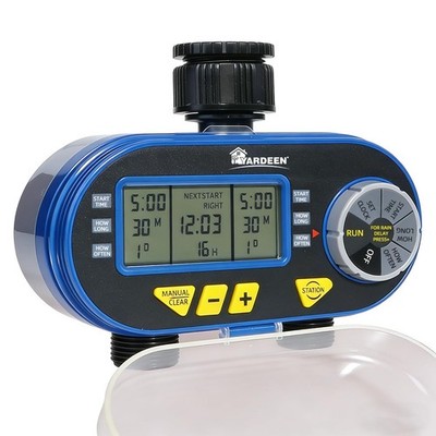 Sprinkler Timer for Garden Hose, Programmable Hose Timer with Rain Delay/Manu...