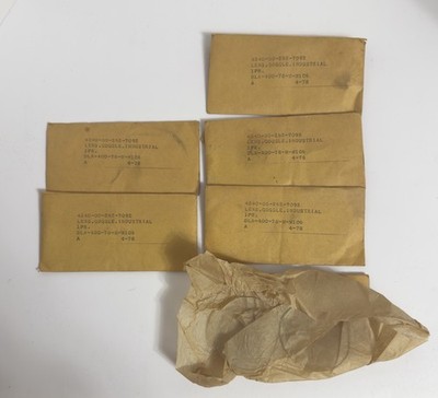 Vtg Lot Replacement Glass Lenses for Motorcycle Welding Goggles