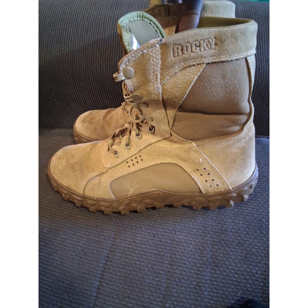 Rocky S2V Special Ops Tactical Boot Coyote Brown Vibram Made  display picture 1