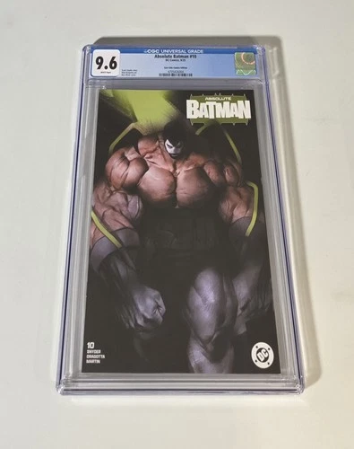 Absolute Batman #10 CGC 9.6 Graded Ben Oliver Variant Edition Limited 800