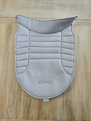 Icandy Peach Carrycot Apron In White Grey Beluga UK