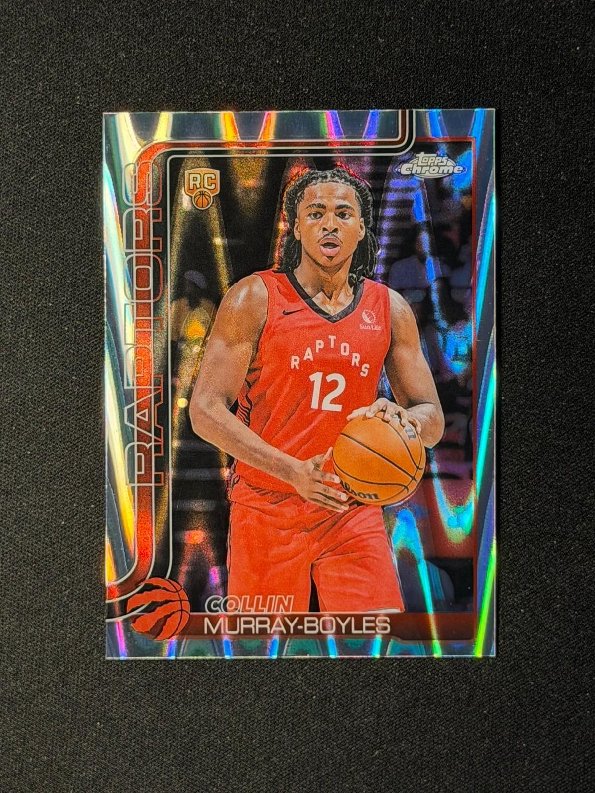 Collin Murray-Boyles 2025-26 Topps Chrome RayWave Refractor RC #259