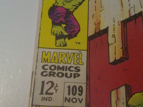 INCREDIBLE HULK 109 - 9.0 - KA-ZAR - HERB TRIMPE COVER - Picture 3 of 10
