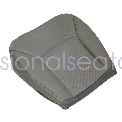 2002-2008 For Ford E150 E250 E350 Van Driver Passenger Bottom Seat Cover Gray - Image 4 of 4