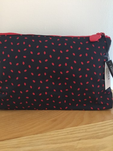con Up Tasca Wash superiore Blue rosse Guinness Make zip New Large Bag Lulu labbra TqfUZn