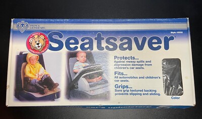 Prince Lionheart Car Seat Booster Seatsaver Protector New (NOS) Made In USA