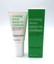 Thisworks Evening Detox Spray On Exfoliant  60 ml / 2 oz  BNIB