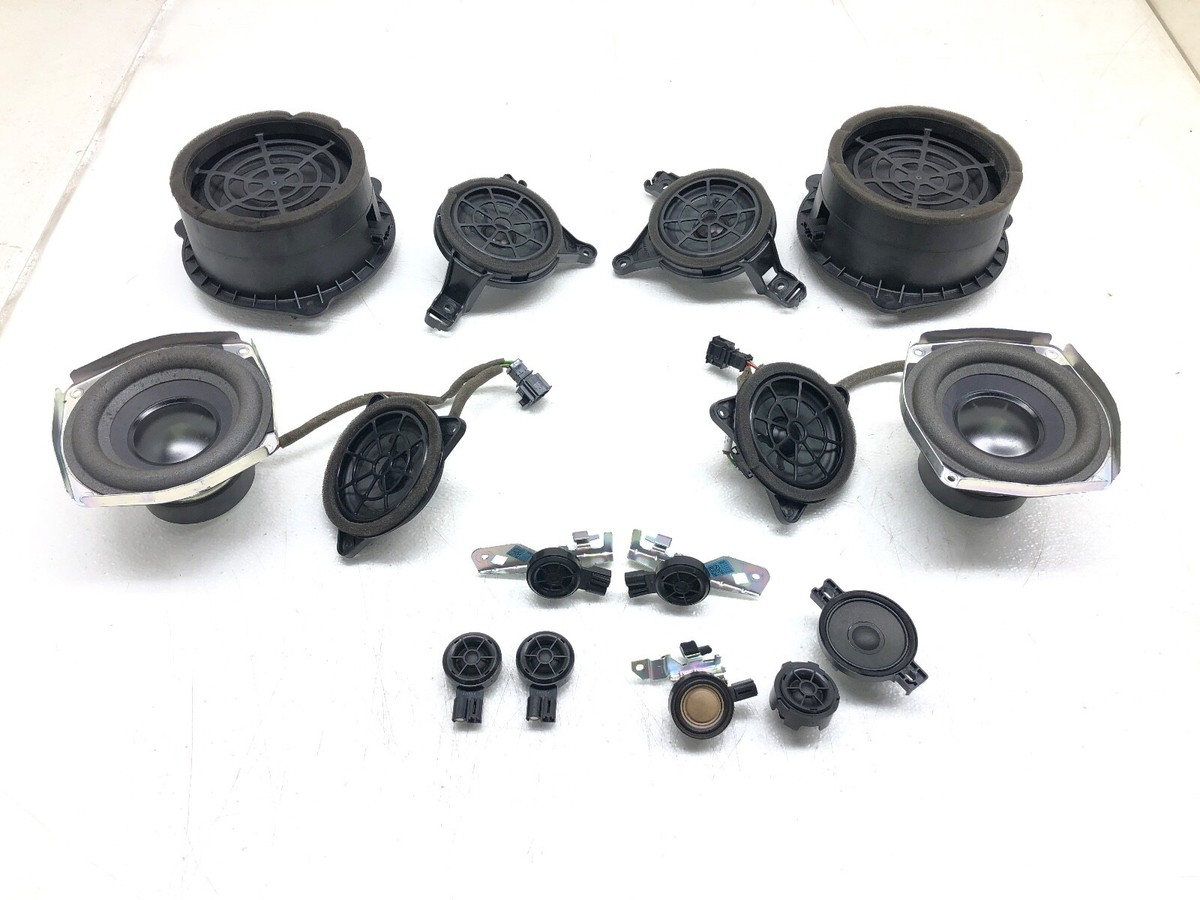 2017-2023 AUDI Q7 BOSE SPEAKERS SET X15 OEM. | eBay