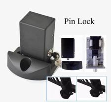 24VDC Electric Gate Drop Down Bolt Lock for Swing Gates door opener motor Plug 