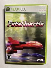 Fatal Inertia Xbox 360 COMPLETE CIB w/ Registration Card Manual Tested & Working