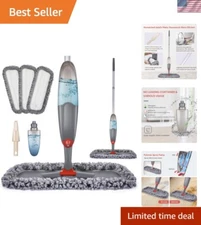 Durable Microfiber Cleaning Mop with 435ml Bottle – Perfect for Home Cleaning