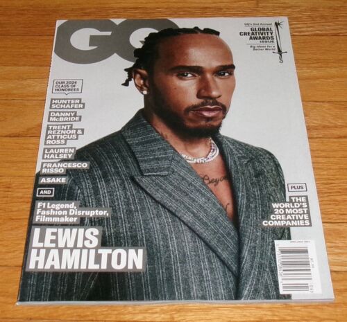 GQ Magazine April May 2024 Lewis Hamilton Global Creativity Awards Issue - Picture 1 of 1