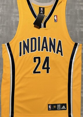 Authentic Adidas NBA Indiana Pacers Paul George Basketball Jersey