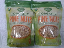 4x 100% Organic USDA Pine Nuts Pignoli Piñones Gluten Free 8oz each = 32Oz