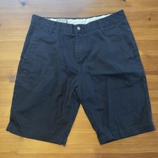 Volcom Corpo Class Chino Shorts - Black - Size 30