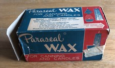 Vintage Advertising Paraffin Wax Paraseal for Canning, Candles, Crafts  Hobbies