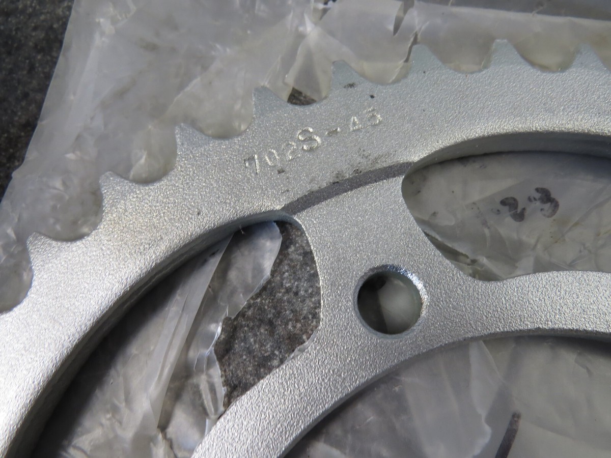 NOS 45T Rear Sprocket Fits: Kawasaki 1989 ZX750 702S-45 #2 | eBay