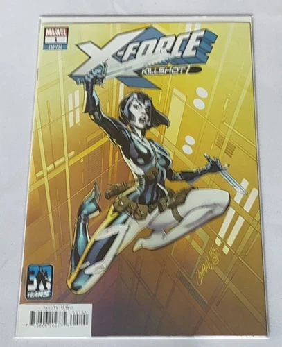X-Force: Killshot Anniversary Special (2021) #1I J. Scott Campbell Domino Var
