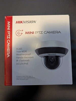 Hikvision DS-2DE2A404IW-DE3/W 4MP Mini PTZ Outdoor POE IP Netzwerk Dome Kamera