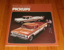 1976 Ford Pickup Sales Brochure F-100 F-150 F-250 F-350 Ranger Truck