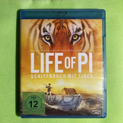 Live of Pi  Schiffbruch mit Tiger - Film von Ang Lee  - blu-ray Disc - FSK 12