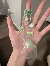 Handmade Beaded Charm Cellphone Strap Lanyard Earphone Case Key Chain Multiuse