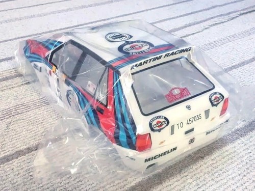 TAMIYA 1/10 RC Lancia Delta HF Integrale Complete Body Spec dal Giappone - Foto 4 di 12
