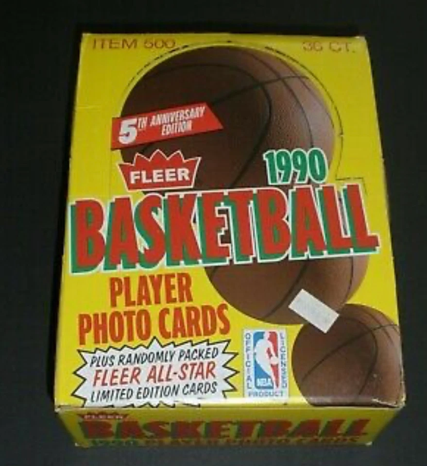 1990 fleer basketball cards - Image 2 of 2