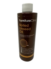 NEW Furniture Clinic Boiled Linseed Oil for Wood Furniture For All Types of Wood