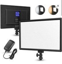 RALENO PLV-S192 - LED Video Soft Light Panel With Built In Battery - Black