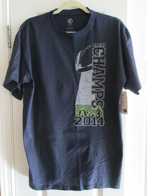 Seattle Seahawk 2014 Super Bowl Champs Graphic T-Shirt | eBay