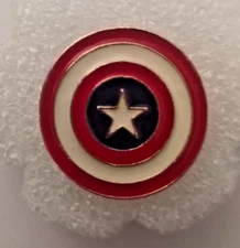 CAPTAIN AMERICA- ENAMEL PIN-SHIP ALL THE PINS YOU BUY FOR $4.99-VISIT OUR STORE