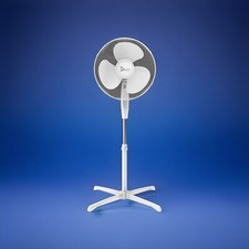 2024 Pedestal Fan 16" 3 Speed Cooling Silent Fan Floor Standing - With Remote