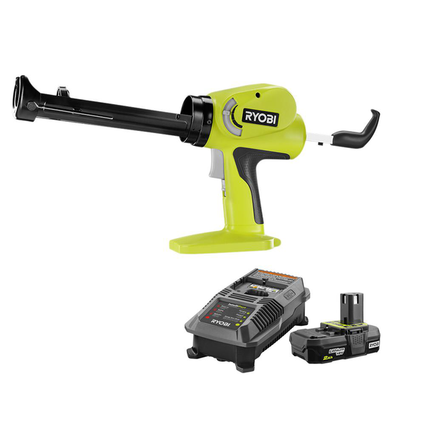 Ryobi Caulk Gun 18v Lithiumion Battery Seal Puncture Charger Included