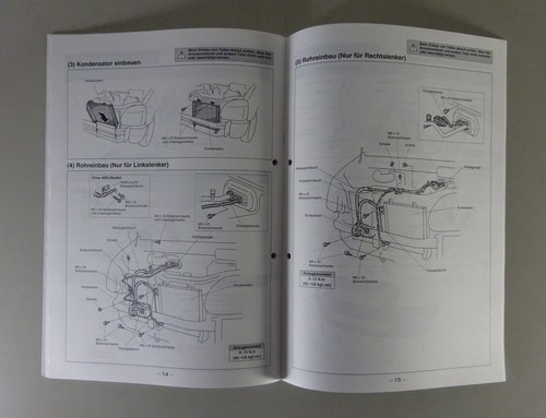 Instrucciones de montaje / manual Suzuki aire acondicionado Wagon-R + stand 02/2000 - Imagen 4 de 4