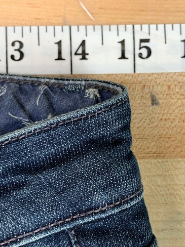 Paige Jeans 29 Hollywood Hills Classic Rise Boot Womens Denim Wash Rise Stretch - Picture 5 of 10